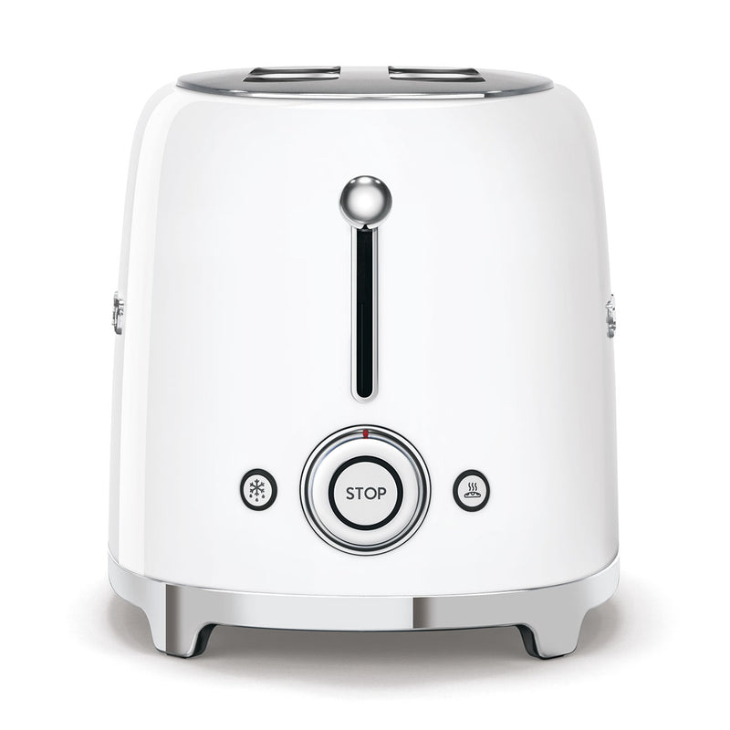 Smeg Toaster 50`s Style TSF02WHEU, Weiss