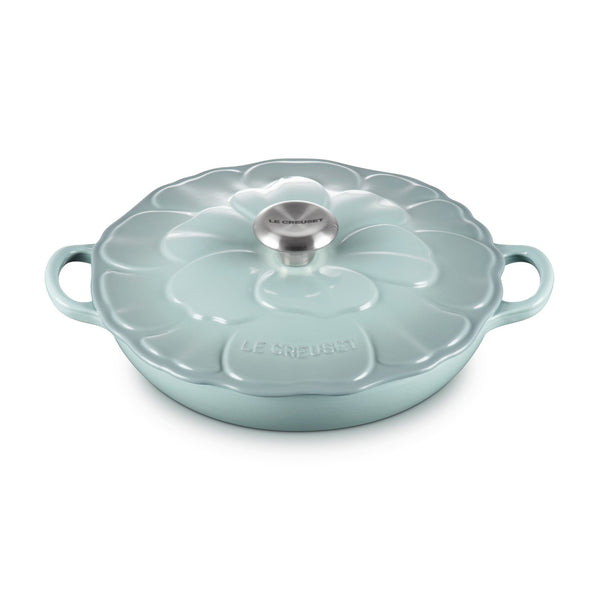 Le Creuset Pfanne Gourmet-Profitopf Flower Sea Salt 26cm