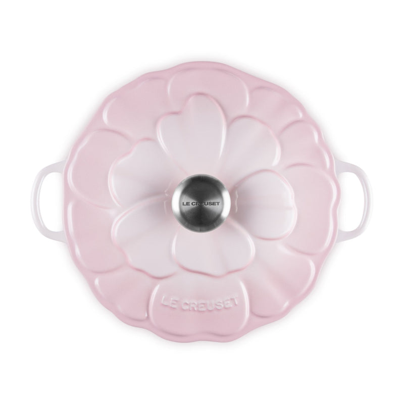 Le Creuset Pfanne Gourmet-Profitopf Flower Shell Pink 26cm