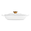Le Creuset Pfanne Gourmet-Profitopf Flower White 26cm
