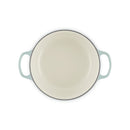 Le Creuset Pfanne Signature Bräter Round 20 cm Sea Salt