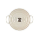 Le Creuset Pfanne Gusseisen-Bräter 20cm Meringue