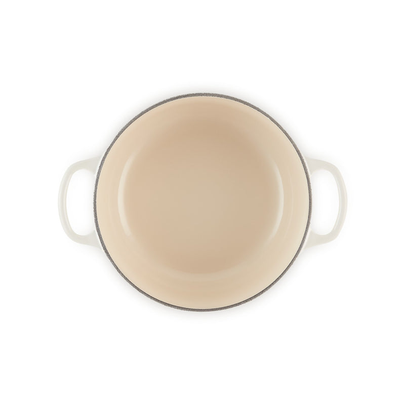 Le Creuset Pfanne Gusseisen-Bräter 20cm Meringue
