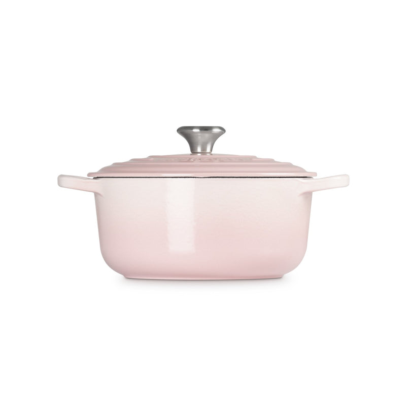Le Creuset Pfanne Signature Bräter Round 20 cm Shell Pink
