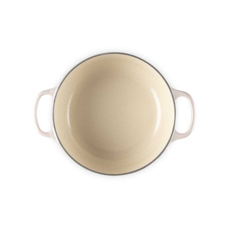Le Creuset Pfanne Signature Bräter Round 20 cm Shell Pink