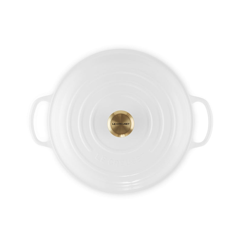 Le Creuset Pfanne Signature Gourmet Profitopf 30 cm White