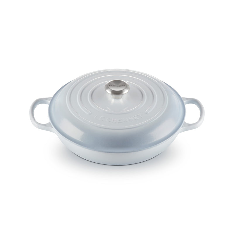 Le Creuset Pfanne Signature Gourmet Profitopf 30 cm Costal Blue