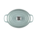 Le Creuset Pfanne Signature Bräter Oval  29 cm Sea Salt