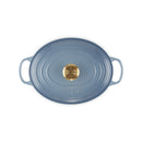 Le Creuset Pfanne Signature Bräter Oval  29 cm Chambray