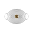 Le Creuset Pfanne Signature Bräter Oval  29 cm White