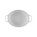 Le Creuset Pfanne Signature Bräter Oval  29 cm White