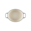 Le Creuset Pfanne Signature Bräter Oval  27 cm Chambray