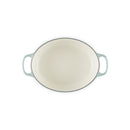 Le Creuset Pfanne Signature Bräter Oval  27 cm Sea Salt