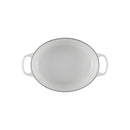 Le Creuset Pfanne Signature Bräter Oval  27 cm White