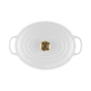 Le Creuset Pfanne Signature Bräter Oval  31 cm White