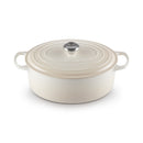 Le Creuset Pfanne Signature Bräter Oval  31 cm Meringue