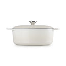 Le Creuset Pfanne Signature Bräter Oval  31 cm Meringue