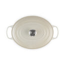 Le Creuset Pfanne Signature Bräter Oval  31 cm Meringue