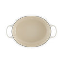 Le Creuset Pfanne Signature Bräter Oval  31 cm Meringue