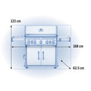 Napoleon Gasgrill Rogue SE 625 RSIB Edelstahl