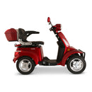 Luxxon senior mobile electric four-wheeler E4900 20 km/h, wine red