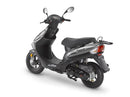 Luxxon Motorroller ECO 45 km/h silber EFI
