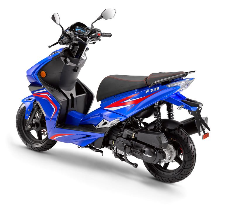 Luxxon Motorroller F18 45 km/h, blau
