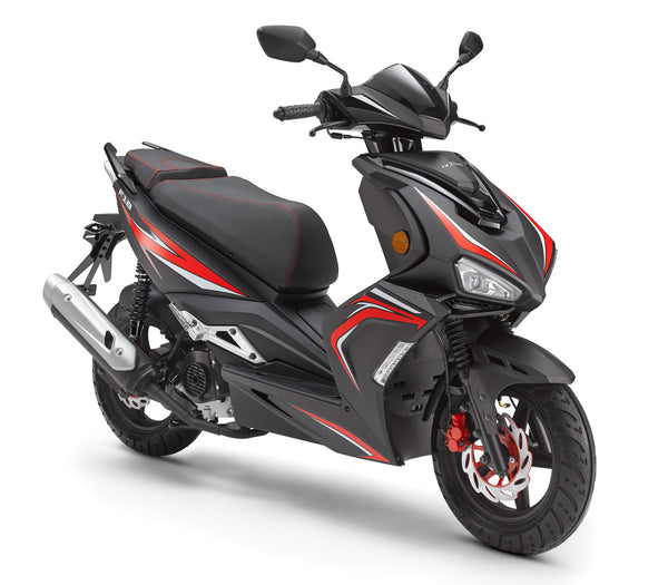 Luxxon Motorroller F18 45 km/h, schwarz