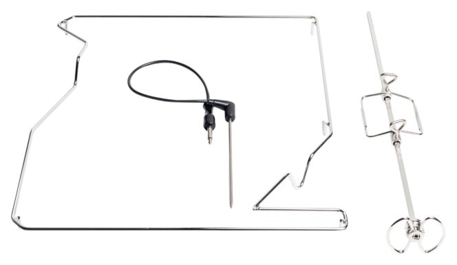 V-train accessories oven rotating spit with support frame