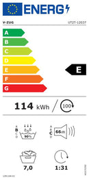 V-Zug Wäschetrockner MFH UnimaticTrocknen Türanschlag: rechts V2000