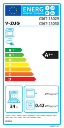 V-Zug Steamer Combi V6000 38