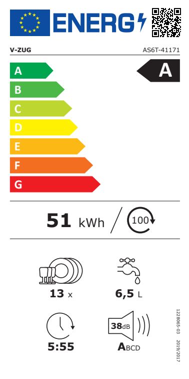 V-Zug Geschirrspüler AdoraSpülen V6000 V