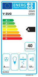 V-Zug Specialties-Sortiment DSMS Glas