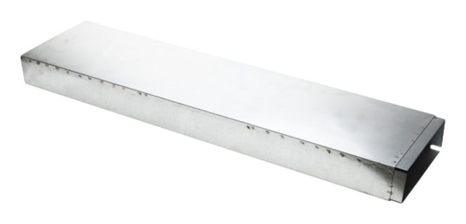 V-Zug Zubehör Dunstabzüge Flachkanal B 1000 x T 254 x H 82 mm