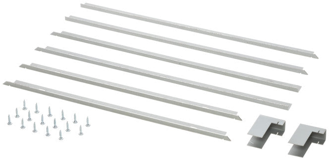 V-Zug Zubehör Glaskeramikkochfeld Auflagewinkel-Set flächenbündig Baugrösse 90