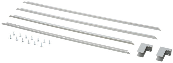 V-Zug Zubehör Glaskeramikkochfeld Auflagewinkel-Set flächenbündig Baugrösse 60