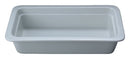 Accessoires en V-Train Forme en porcelaine à vapeur 1/3 GN B 325 x D 177 x H 65 mm