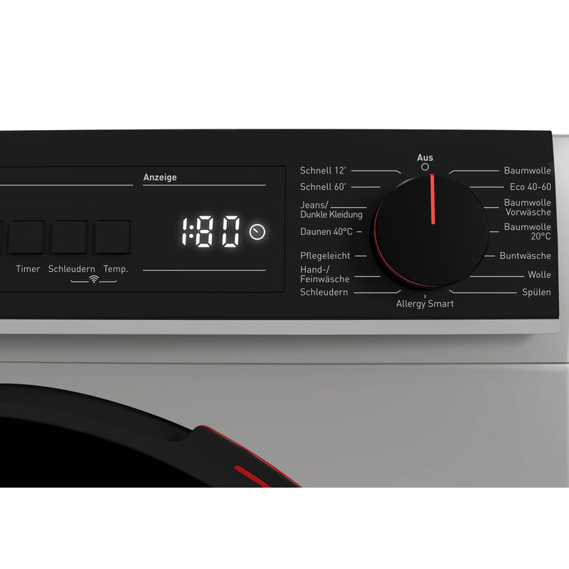Sharp Waschmaschine 12kg ES-WNFB214CADA-CH, A-Klasse, WiFi, Silber