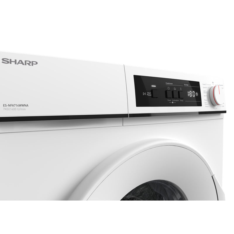 Sharp Waschmaschine 7kg ES-NFA714WWNA