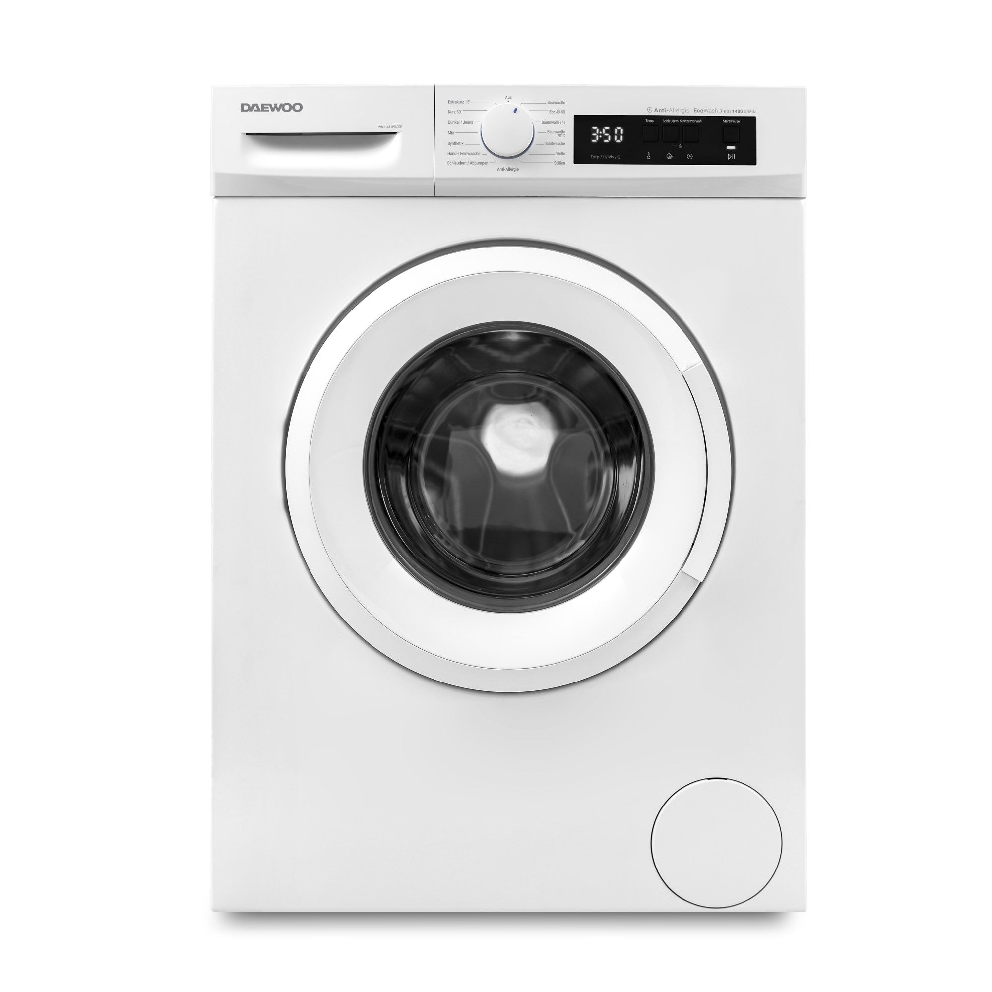 Daewoo washing machine 7kg, wm714t1wa0de