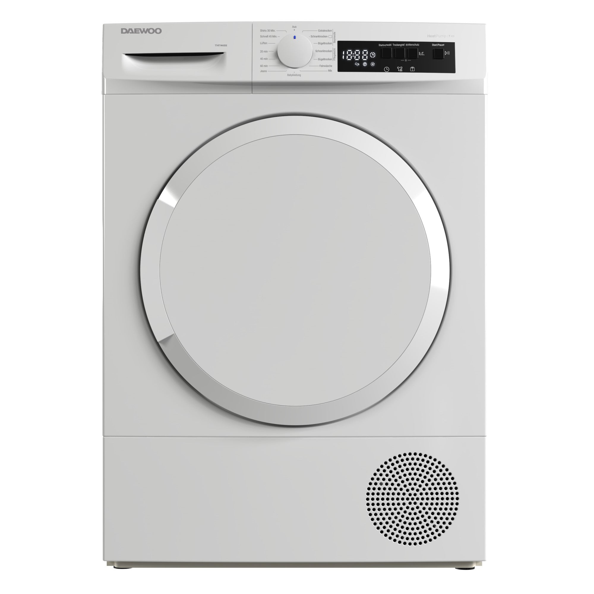Daewoo Wäschetrockner 7kg, T7HT1WA3-CH