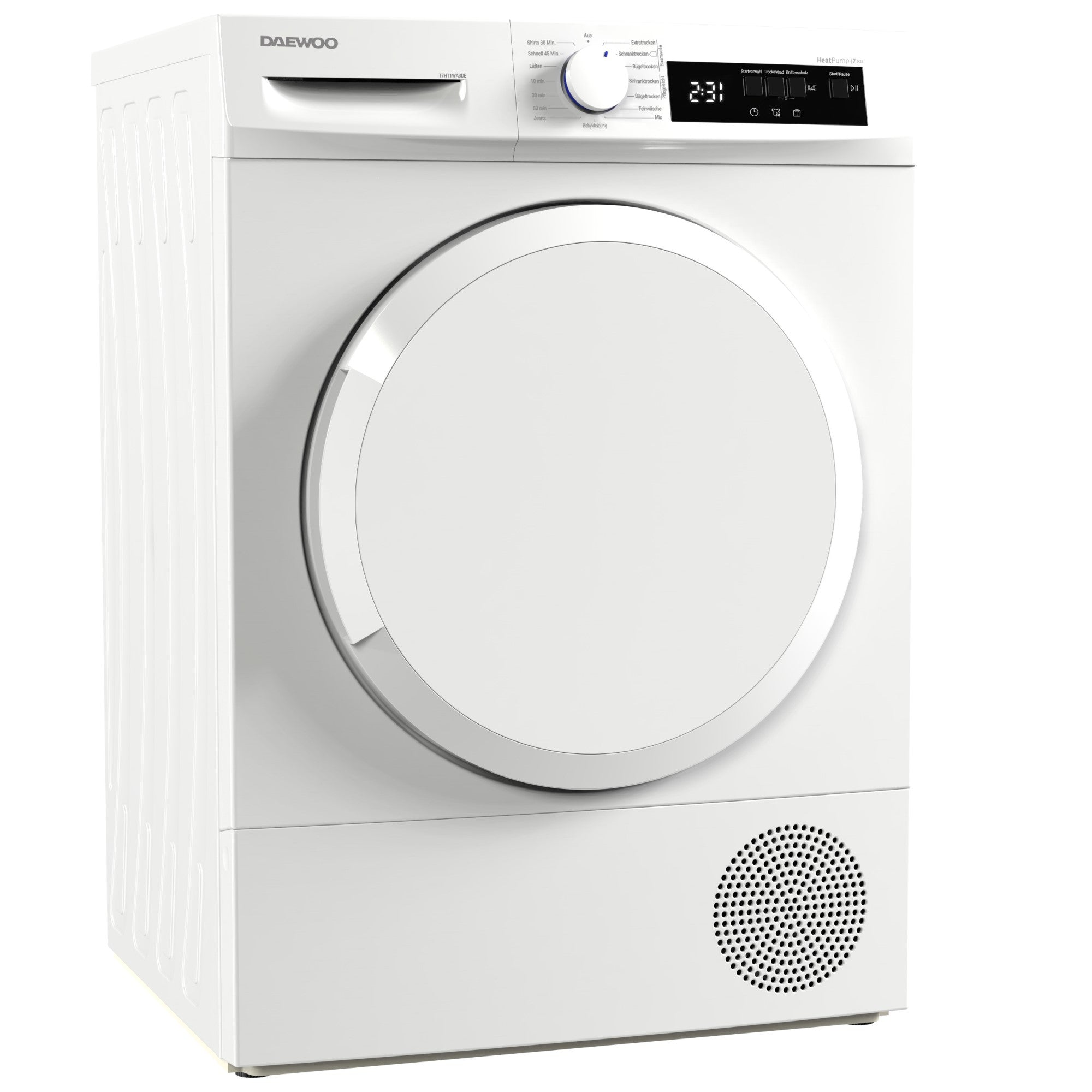Daewoo Wäschetrockner 7kg, T7HT1WA3-CH