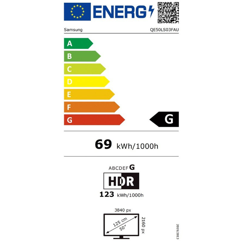 Samsung TV the Frame 4K Vision Ai Smart TV (2025), QE50LS03FAU