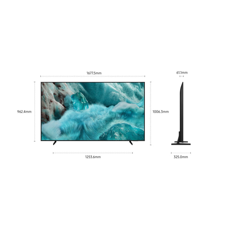 SAMSUNG TV 75" QLED Q7F 4K Samsung Vision AI Smart TV (2025), QE75Q7FAAU
