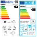 Daewoo Washing Tower Set 7kg, DA1