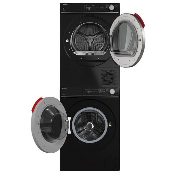 Sharp Waschturm Set 9/10kg BB2, A/A+++