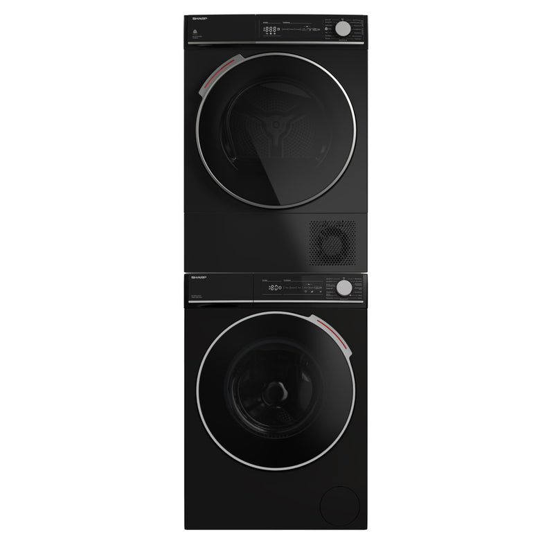 Sharp Waschturm Set 9/10kg BB2, A/A+++