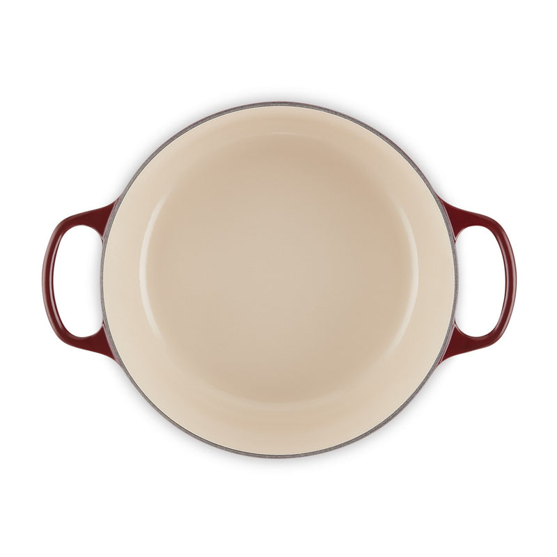 Le Creuset Pan Signature Ghisa Ghisa Roaster, Ø 26 cm, rossa ciliegia