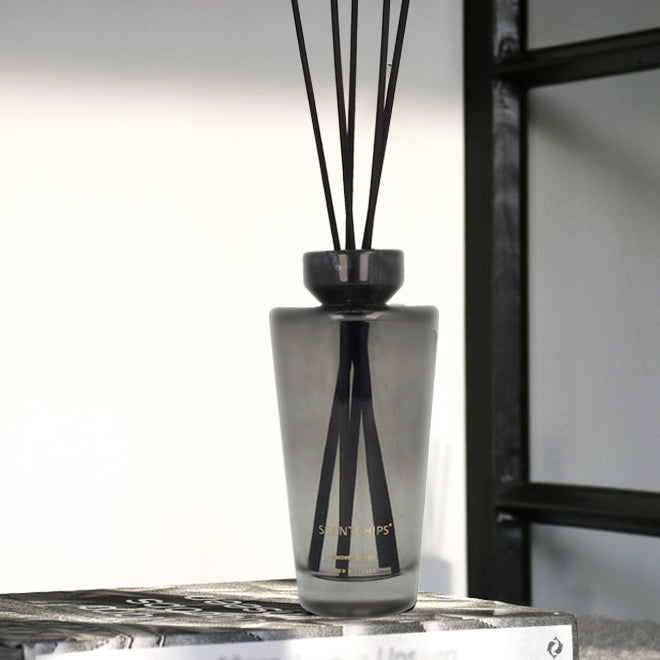 Scentchips Diffuser Cone Secrets de Paris Reed inkl Glas und Stäbchen XL 500 ml