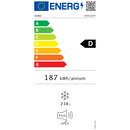 Domo Gefrierschrank DO91205F, 238 L, No-Frost
